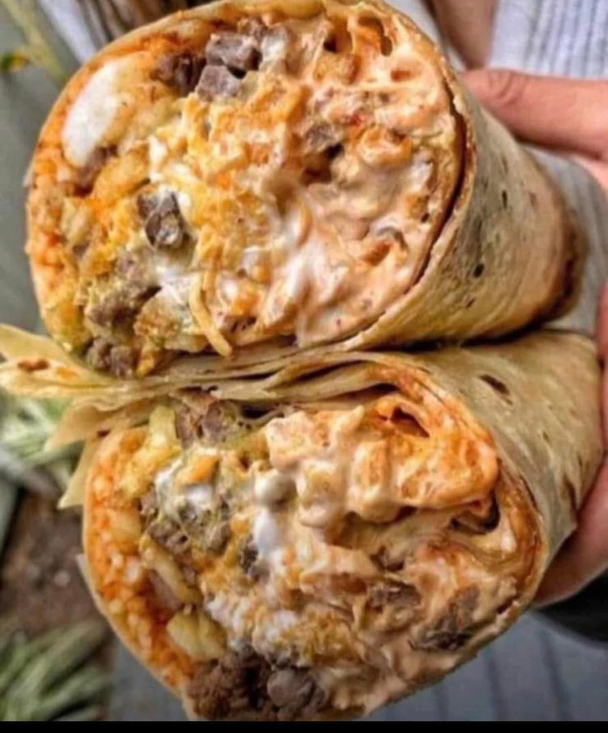 Beef shawarma double sausage
