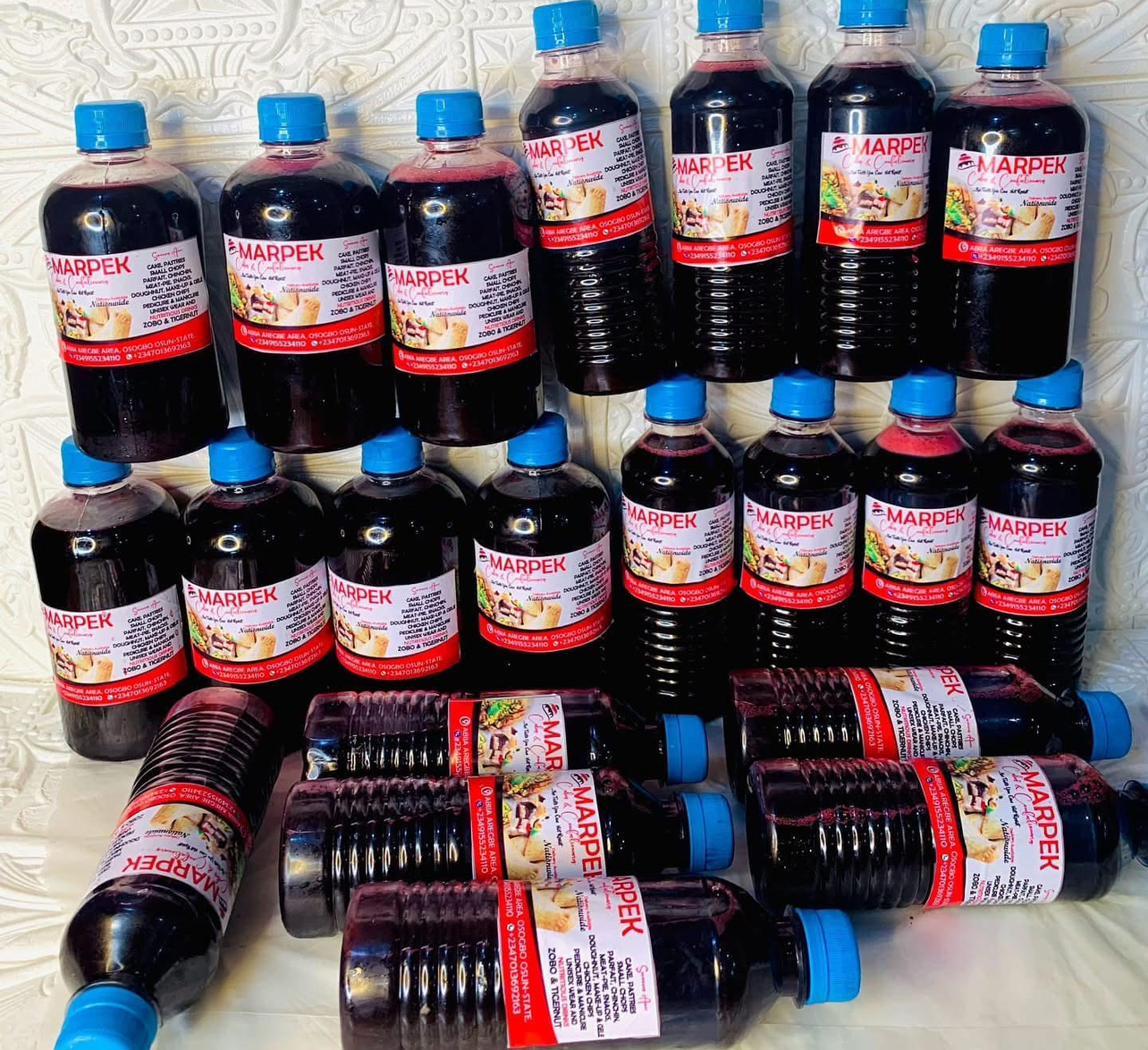 Chilled zobo drink
